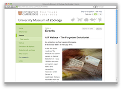 Zoology museum screenshot